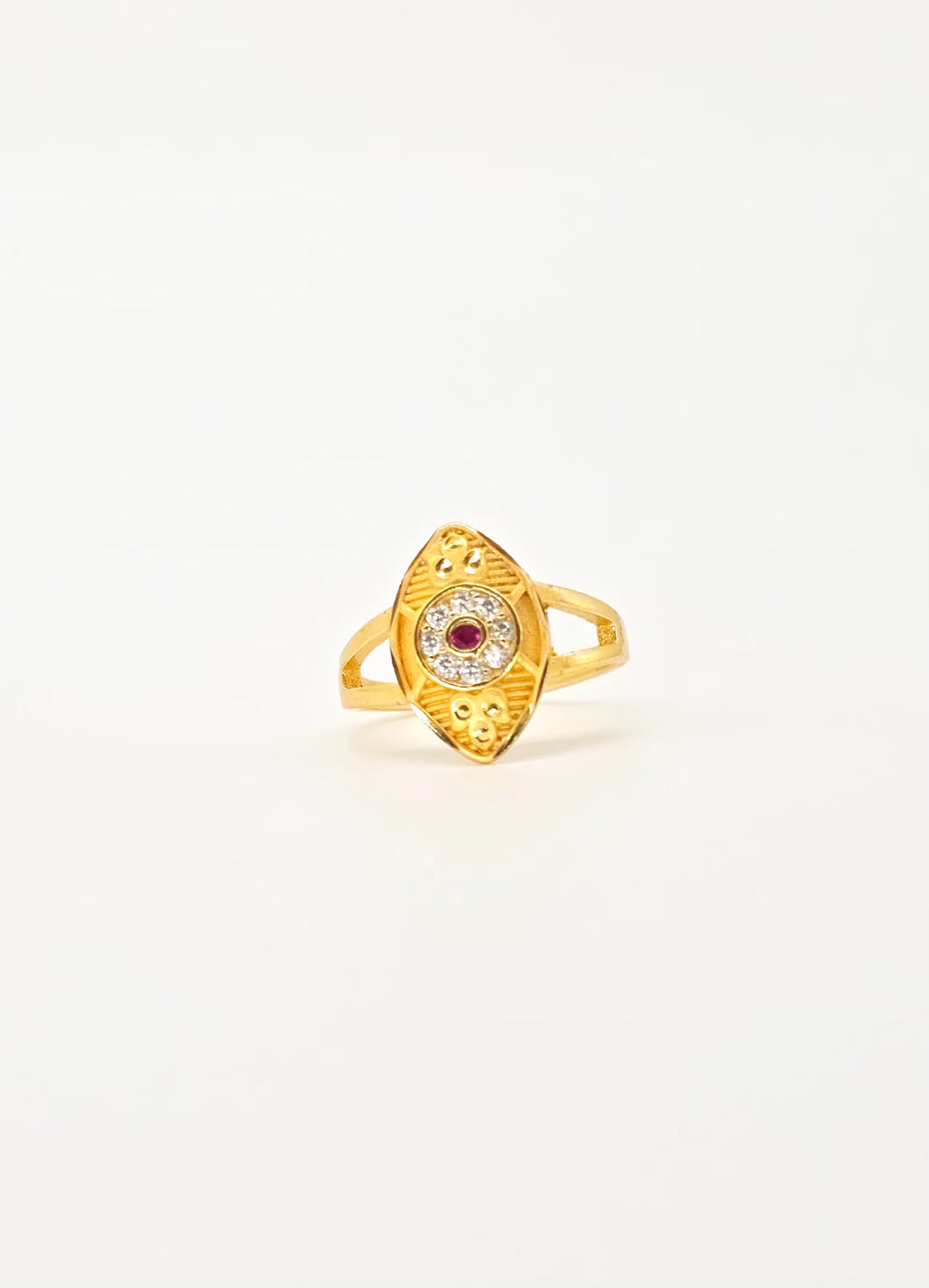 Heritage Shield Ruby Ring