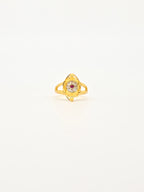 Lotus Crest Designer Ring