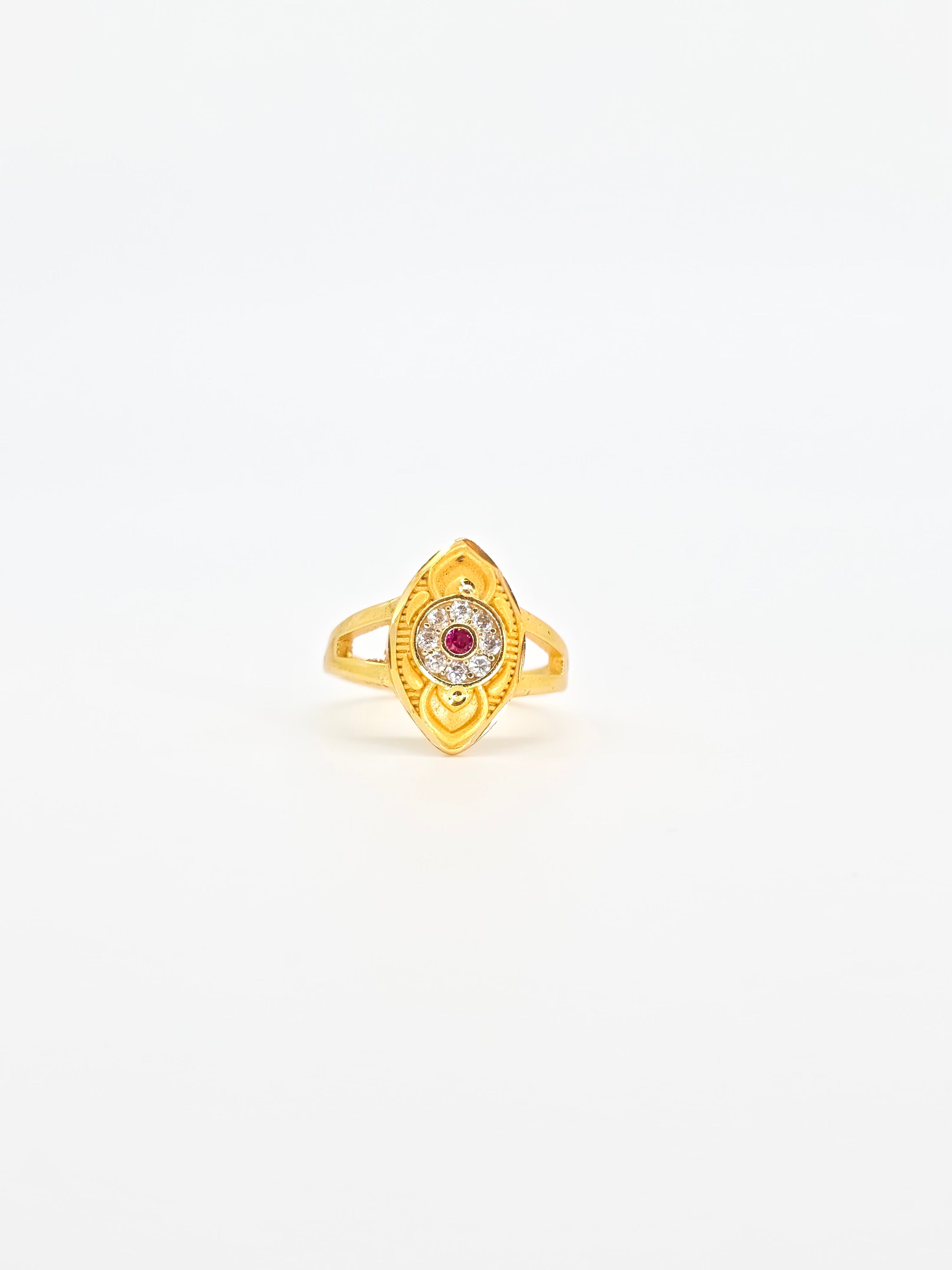 Mandala Lotus Heritage Ring