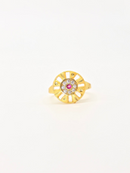 Classic Radiance Sunbeam Ring