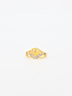 Royal Wave Blossom Ring