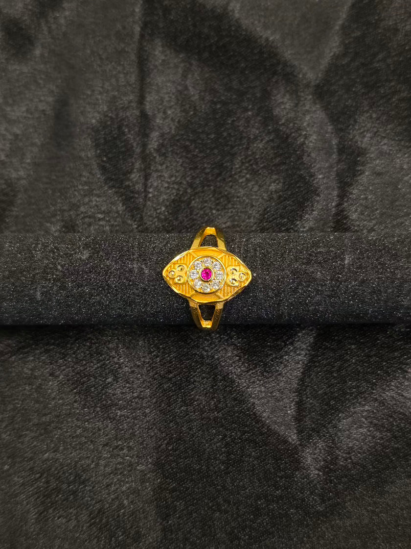 Heritage Shield Ruby Ring