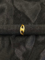 Geometric Grace Zircon Ring