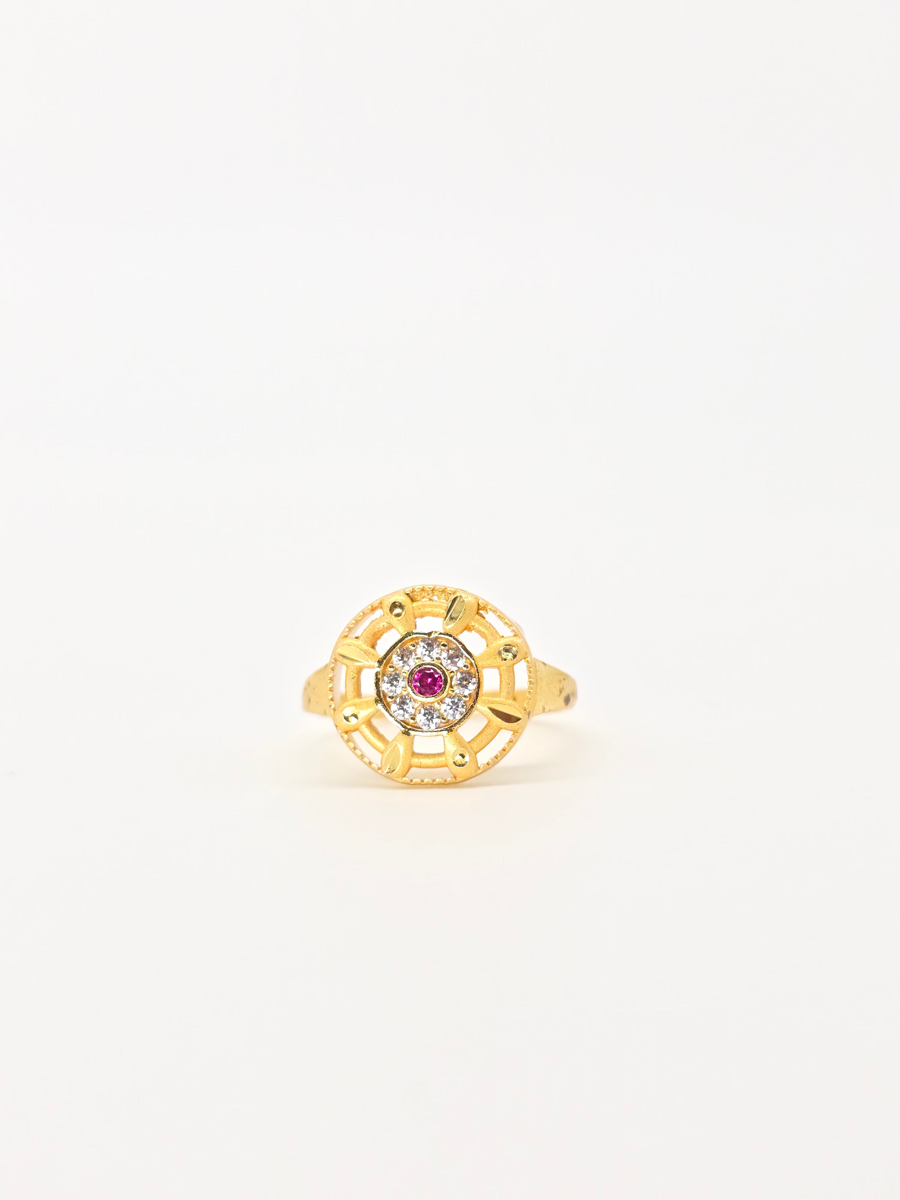 Majestic Sun Aura Ring