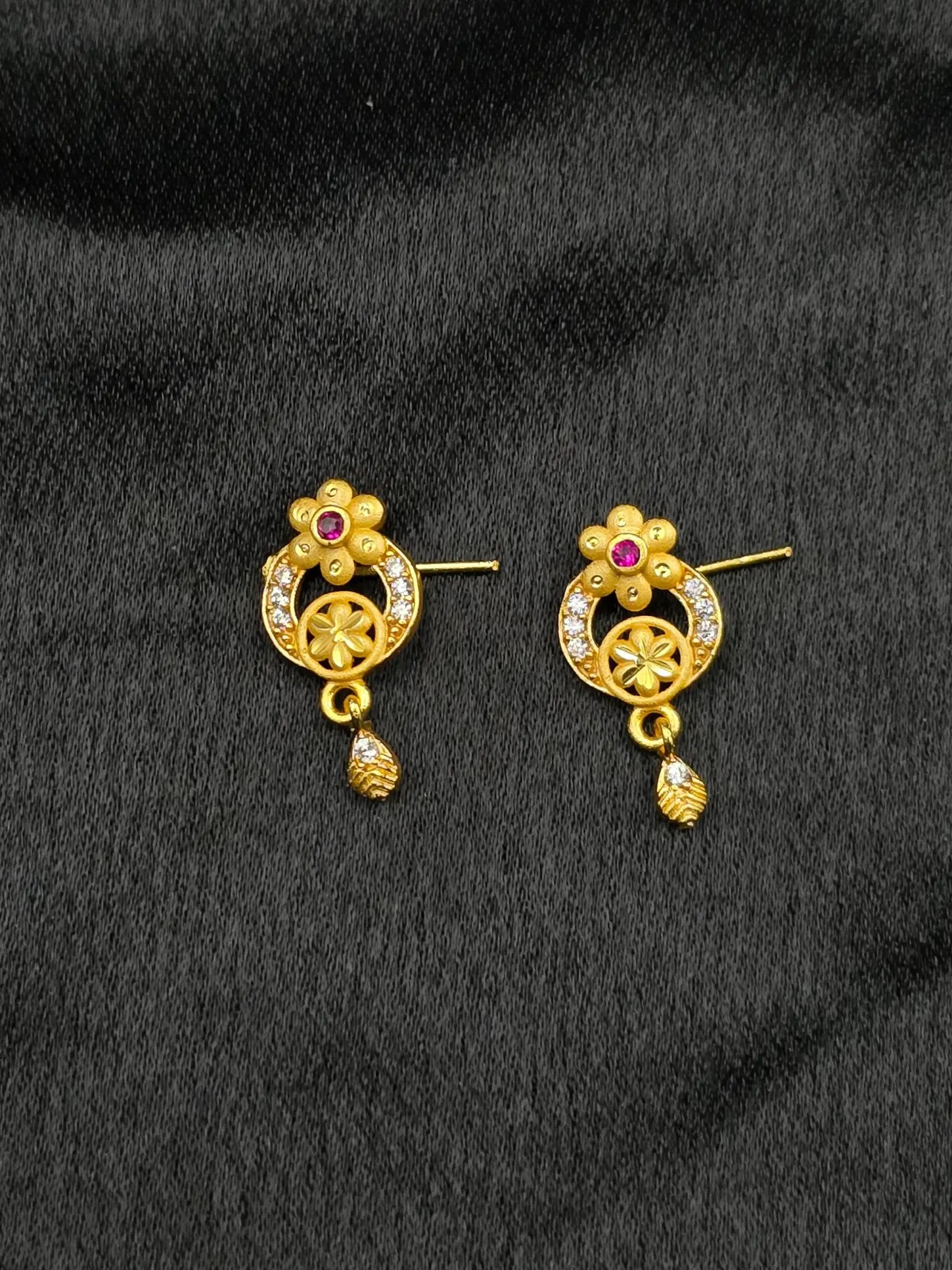 Initial Letter Pendant 1 Gram Gold Plated Pendant Set | Visto Jewellery