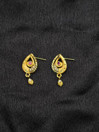 Vintage 1 Gram Gold Plated Pendant Set | Visto Jewellery