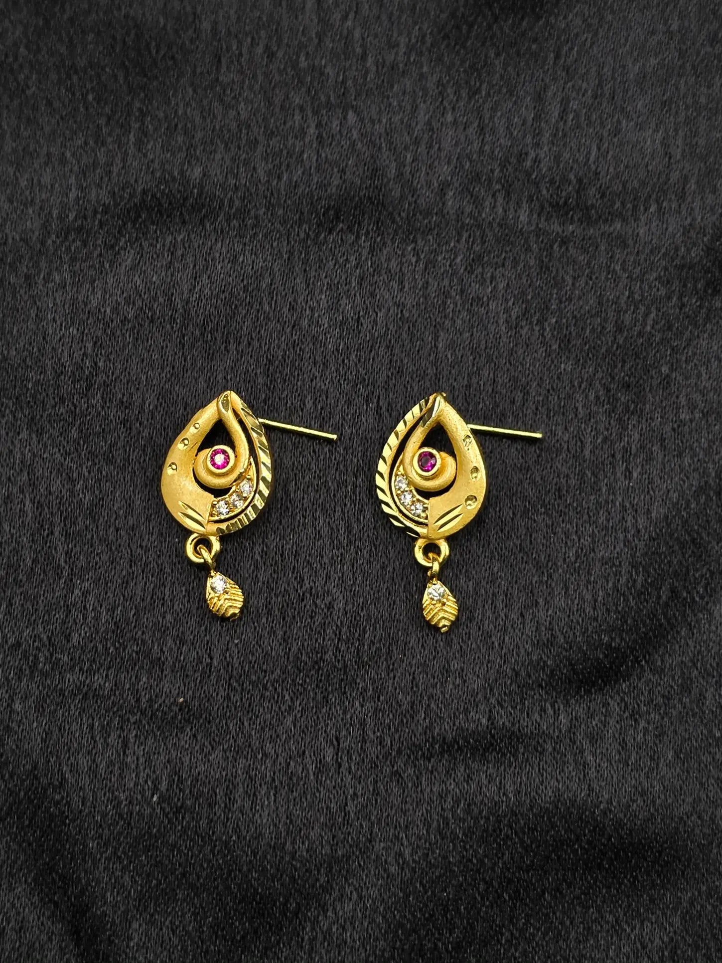 Vintage 1 Gram Gold Plated Pendant Set | Visto Jewellery