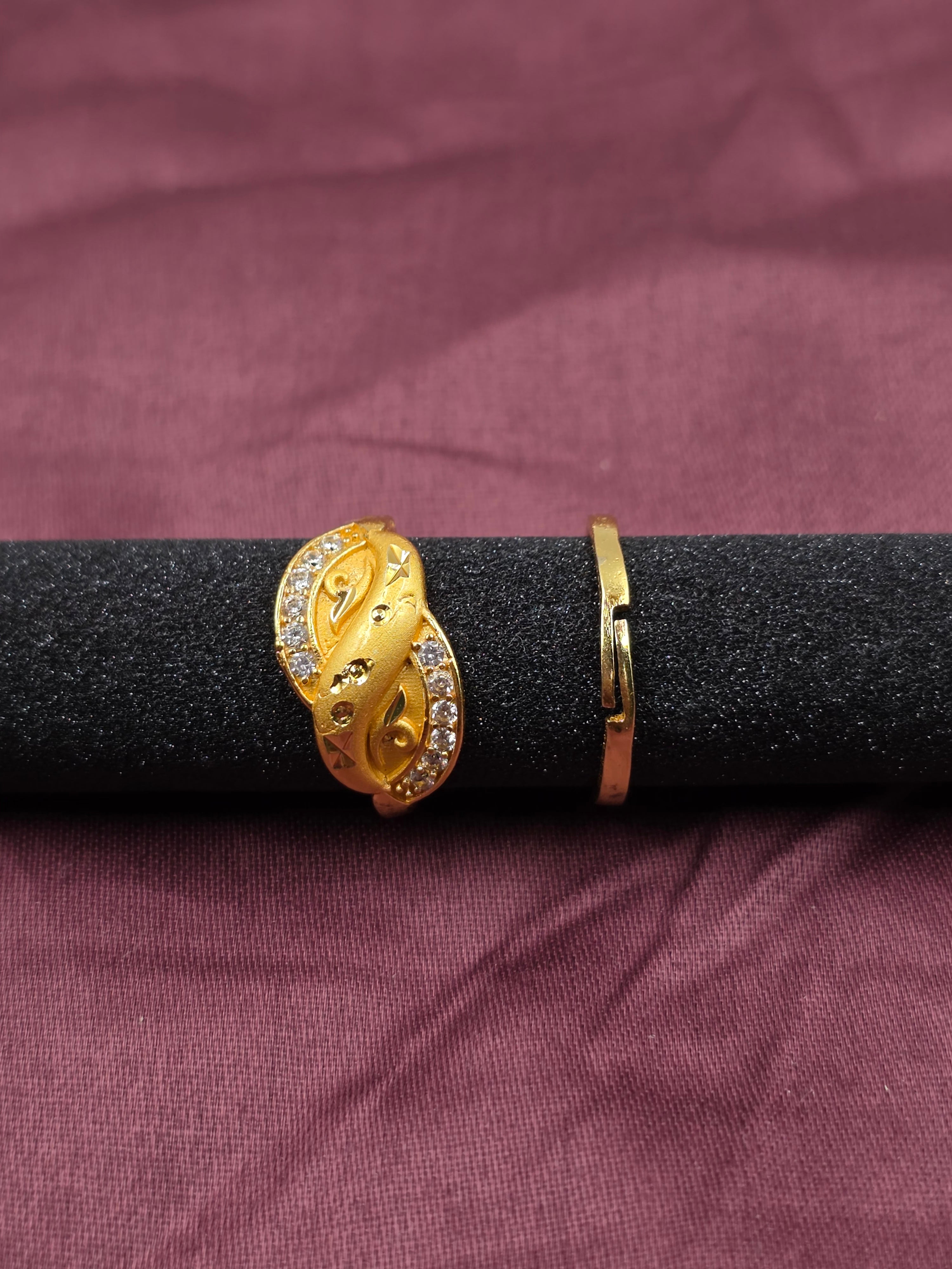 Infinity Glow Zircon Ring