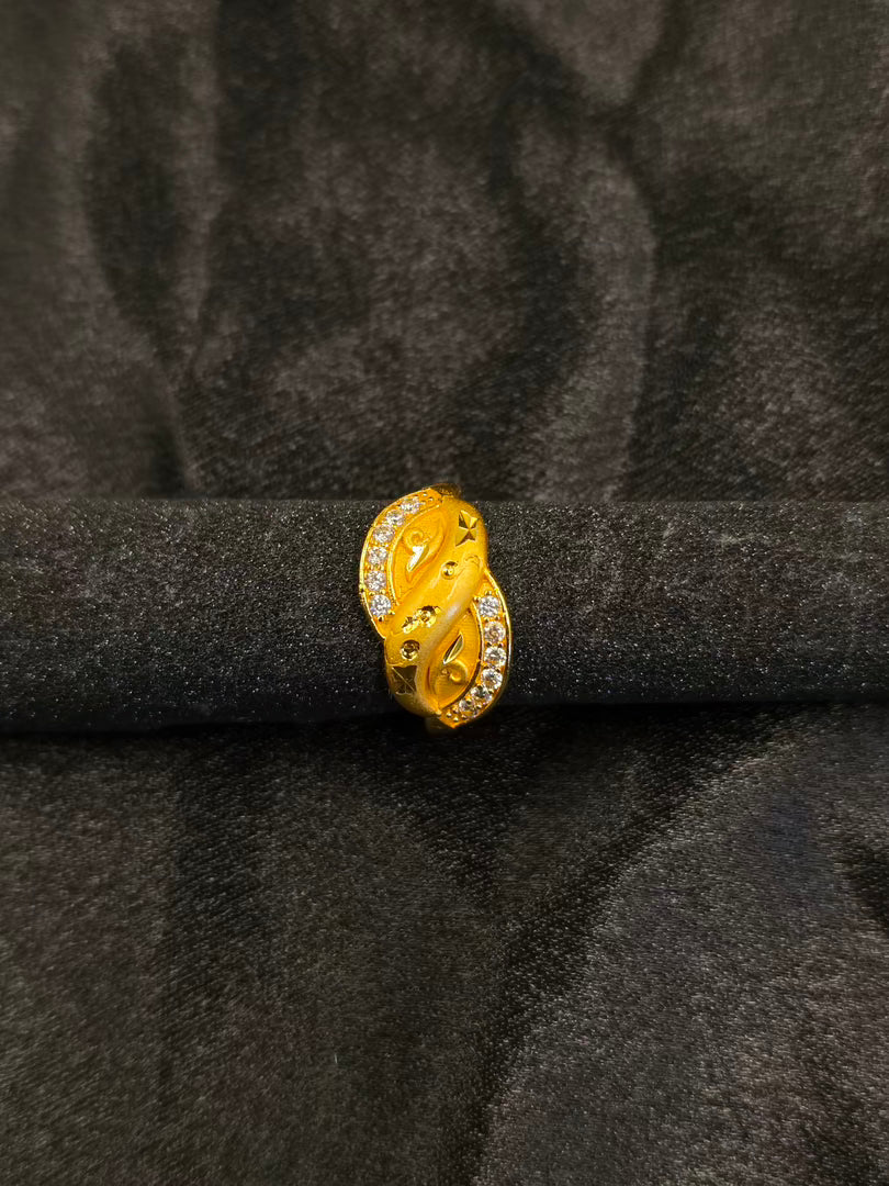 Infinity Glow Zircon Ring