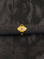 Regal Lotus Charm Ring