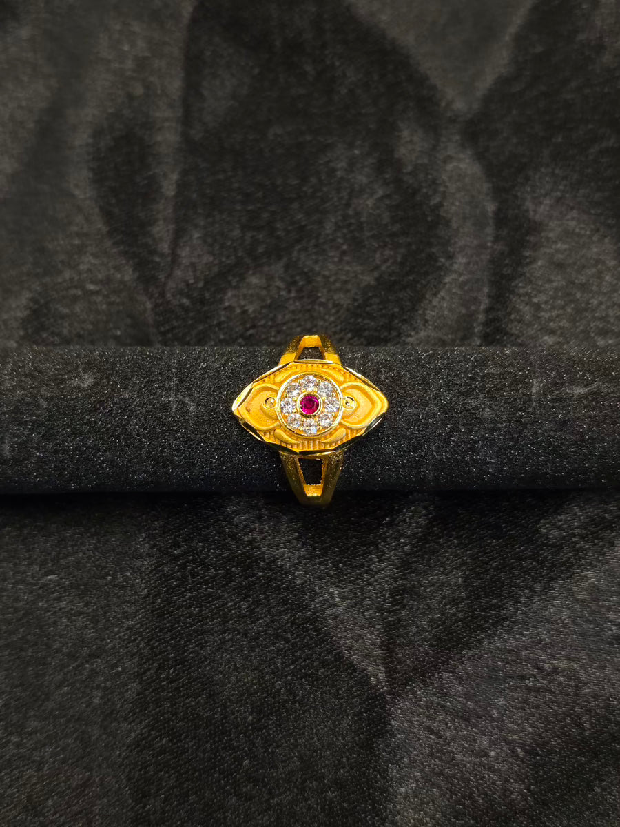 Mandala Lotus Heritage Ring