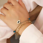 Blue Charm bracelet