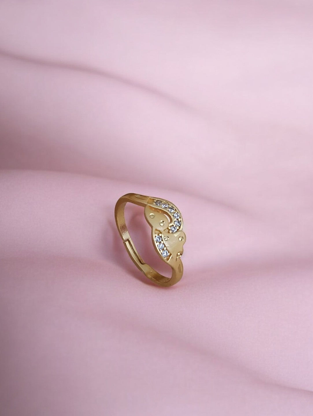 Twin Heart Ring