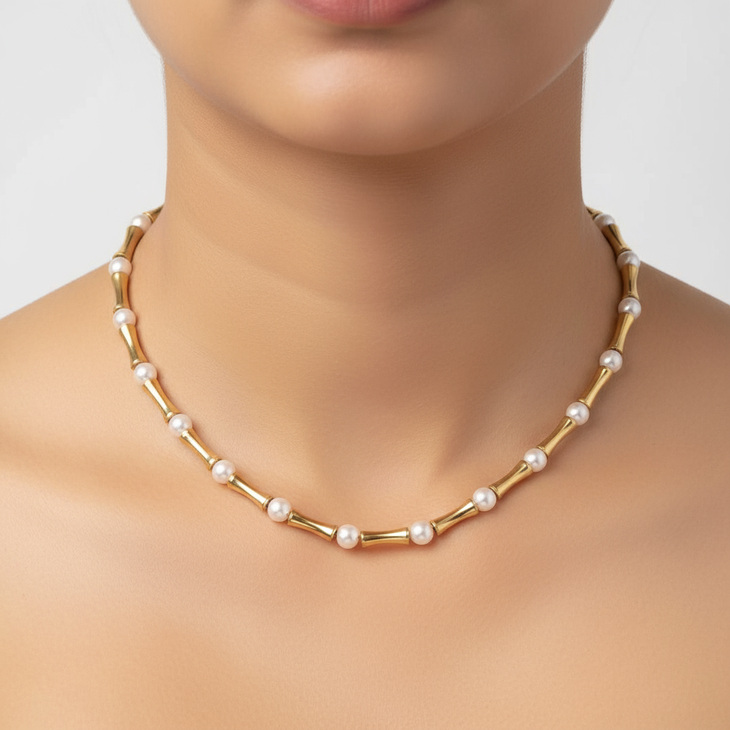 Pearl Minimal Necklace