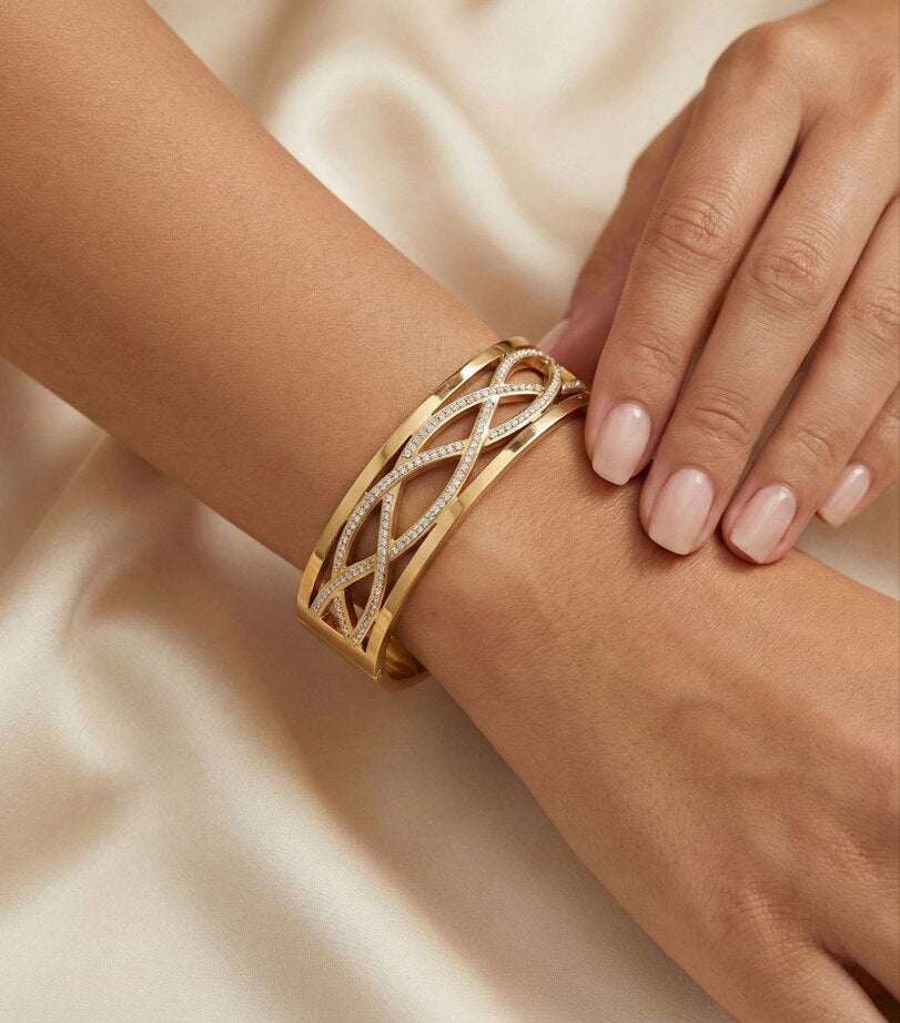 Golden Grace Bangle