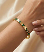 Green Charm Bracelet